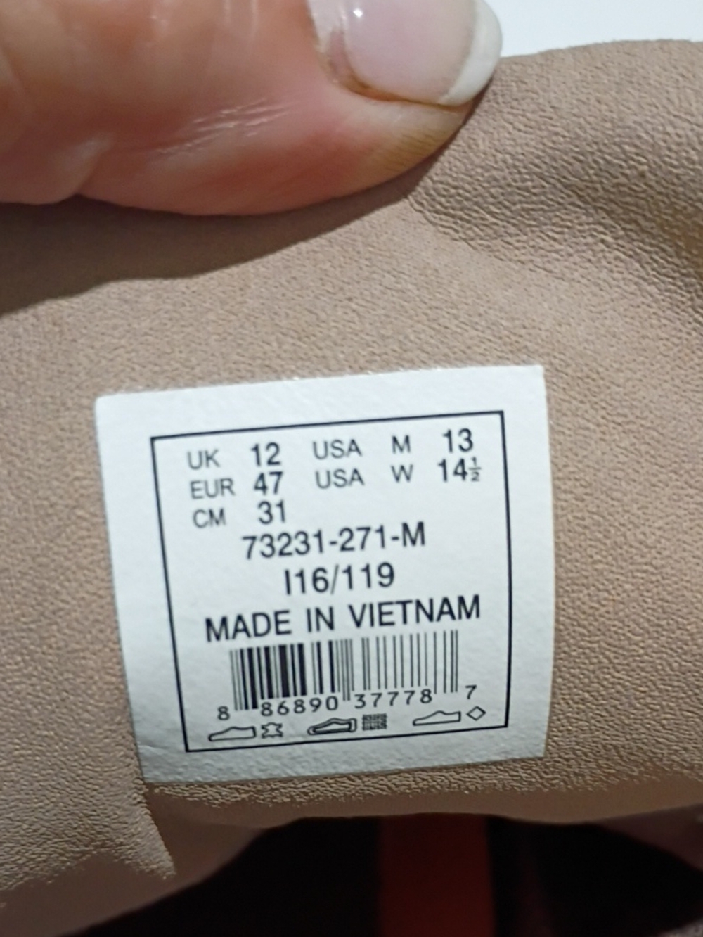 NWT.Men's Brown Lace-Up High-Top Boots - Picture 7 of 11